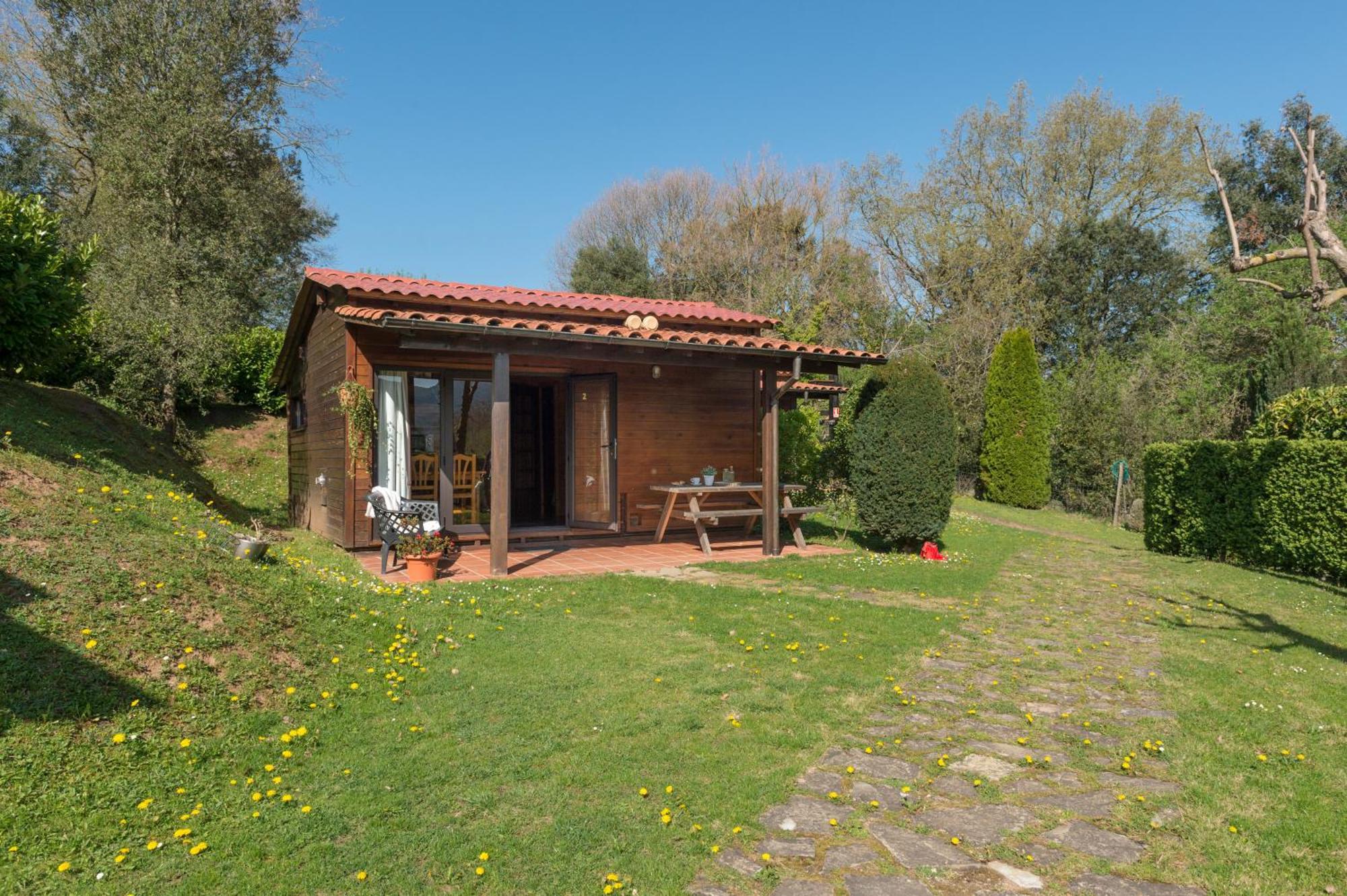 Camping Ecologic Lava Santa Pau Eksteriør billede