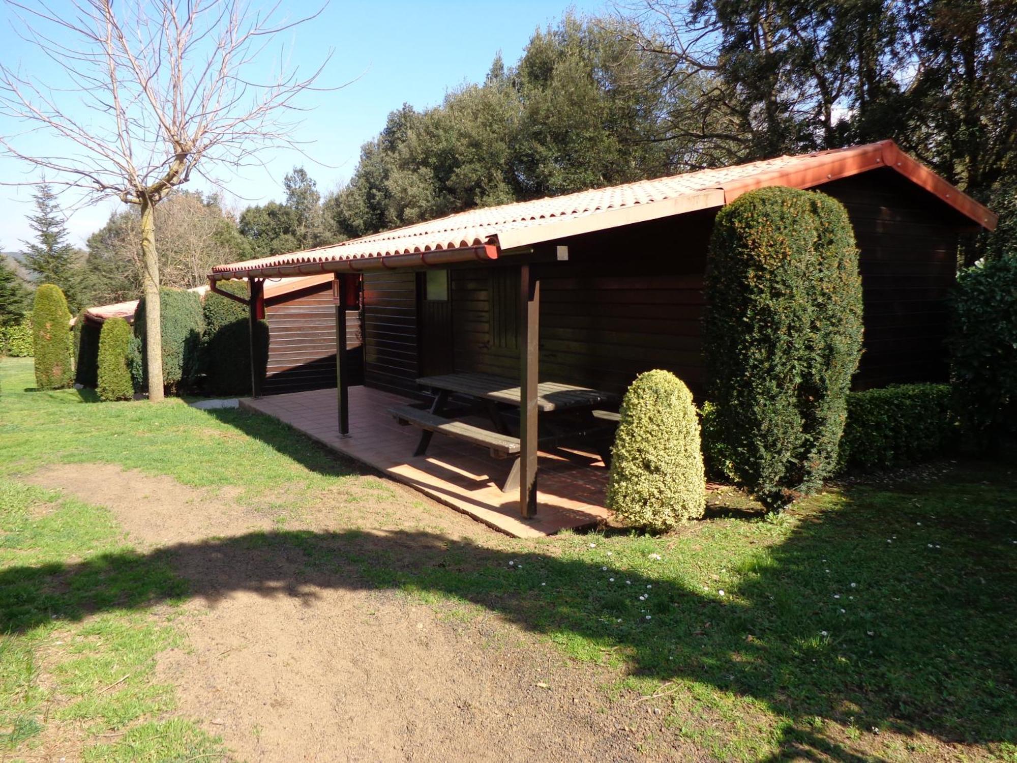 Camping Ecologic Lava Santa Pau Eksteriør billede